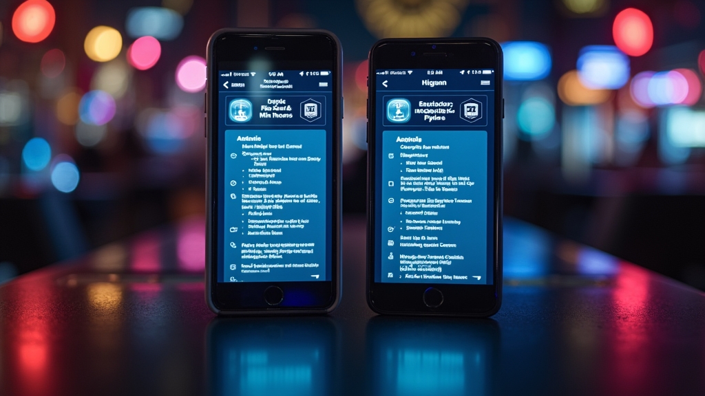 Celular mostrando checagem de compatibilidade para instalar o app